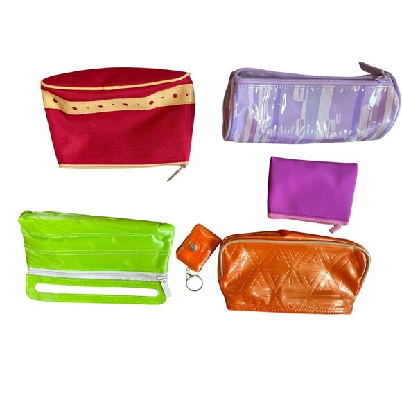 Clinique & Lancôme Cosmetic Bag Set - Mixed Colors & Styles - Picture 1 of 8